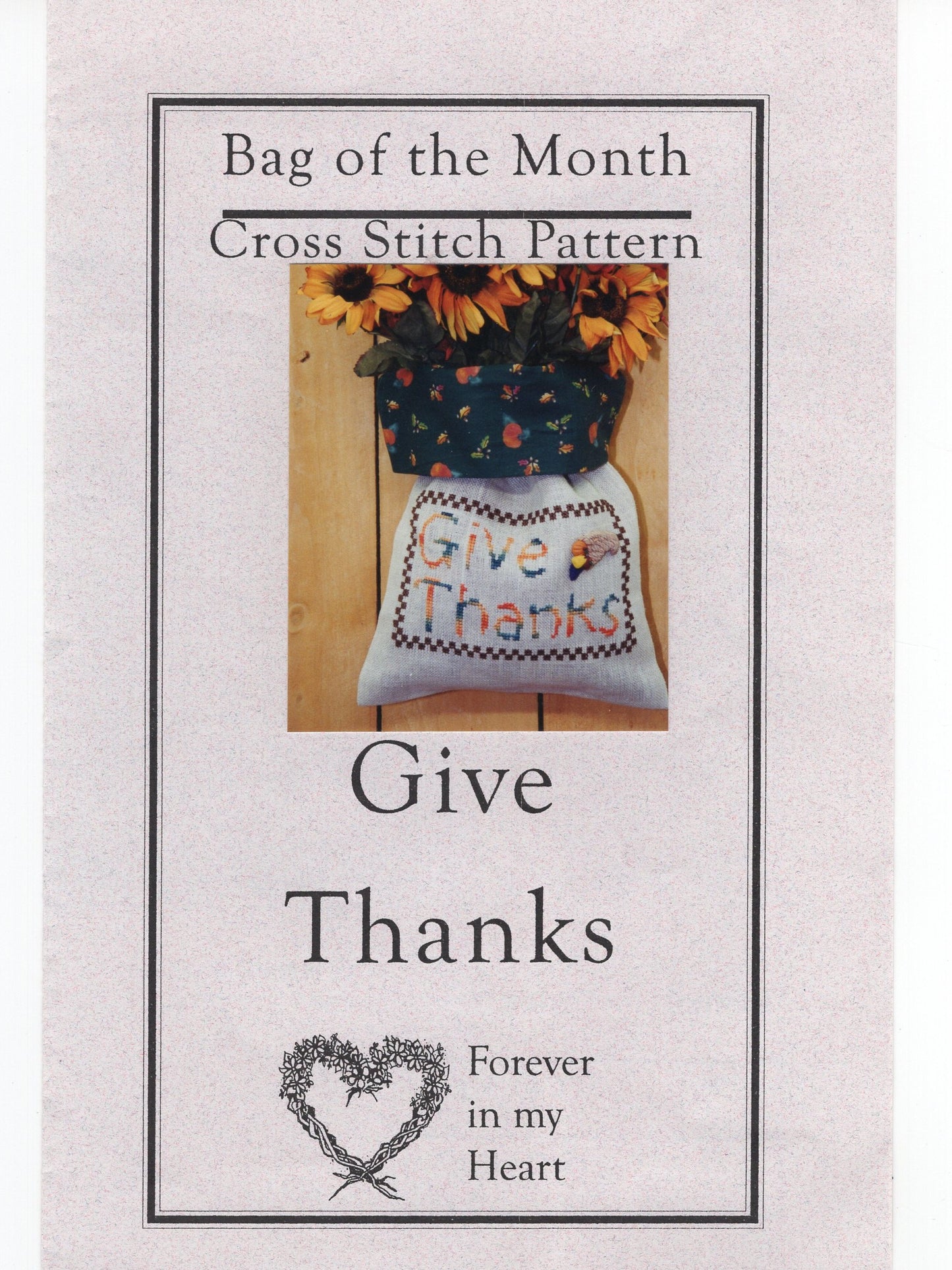 Bag of the Month - Give Thanks - FHB-11