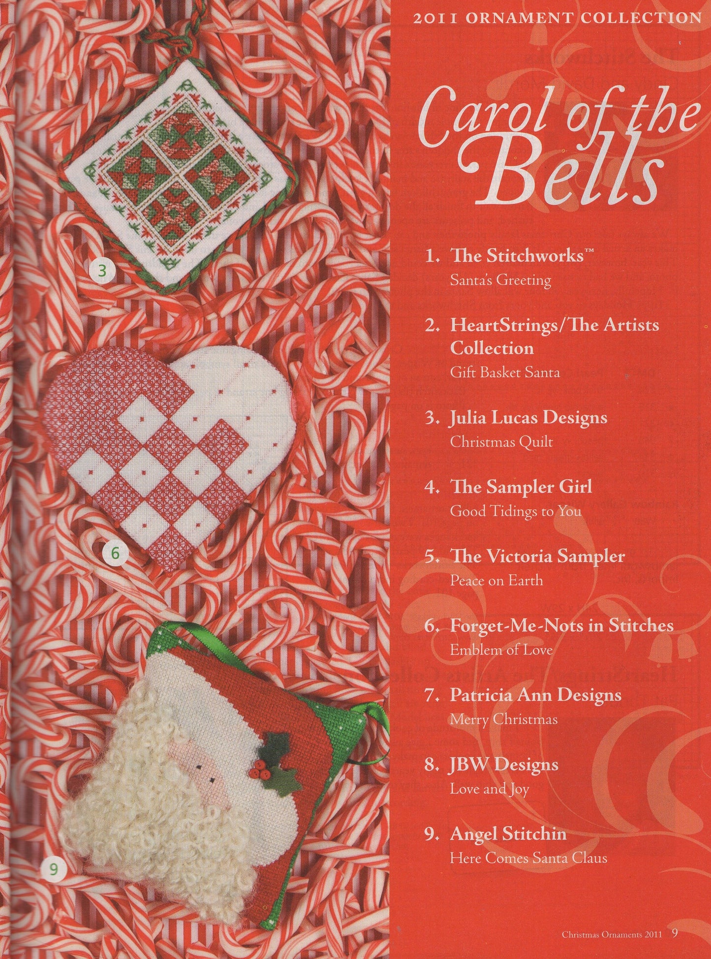 Just Cross Stitch, Volume 29, Number 6, Christmas 2011