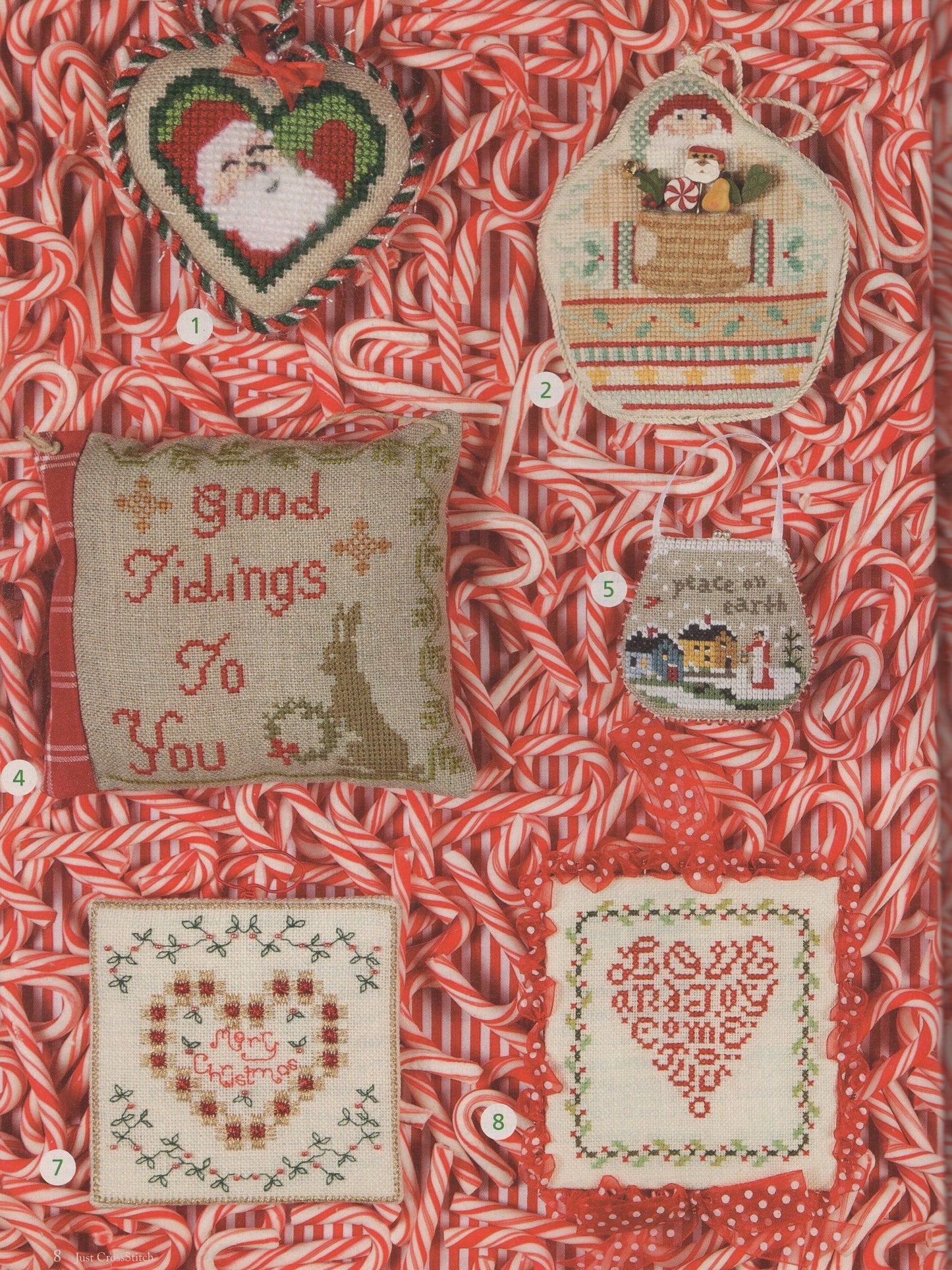 Just Cross Stitch, Volume 29, Number 6, Christmas 2011