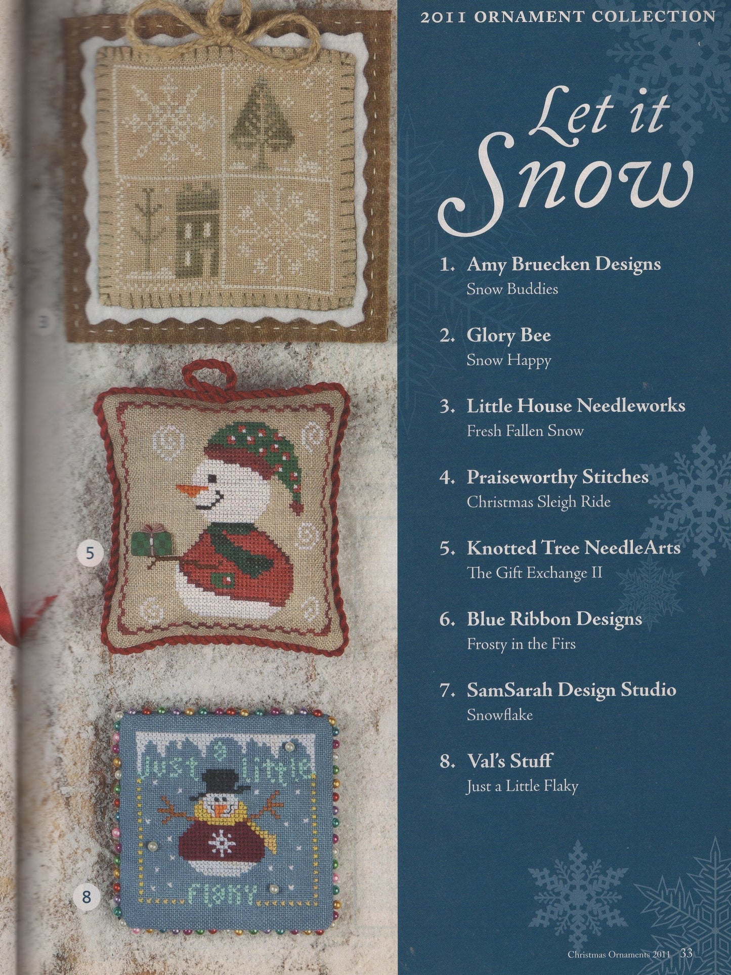 Just Cross Stitch, Volume 29, Number 6, Christmas 2011