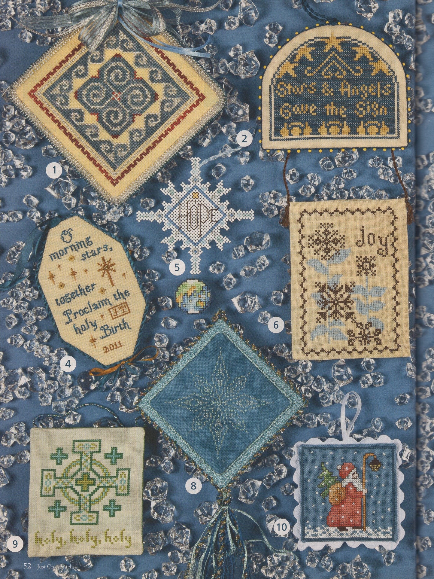 Just Cross Stitch, Volume 29, Number 6, Christmas 2011