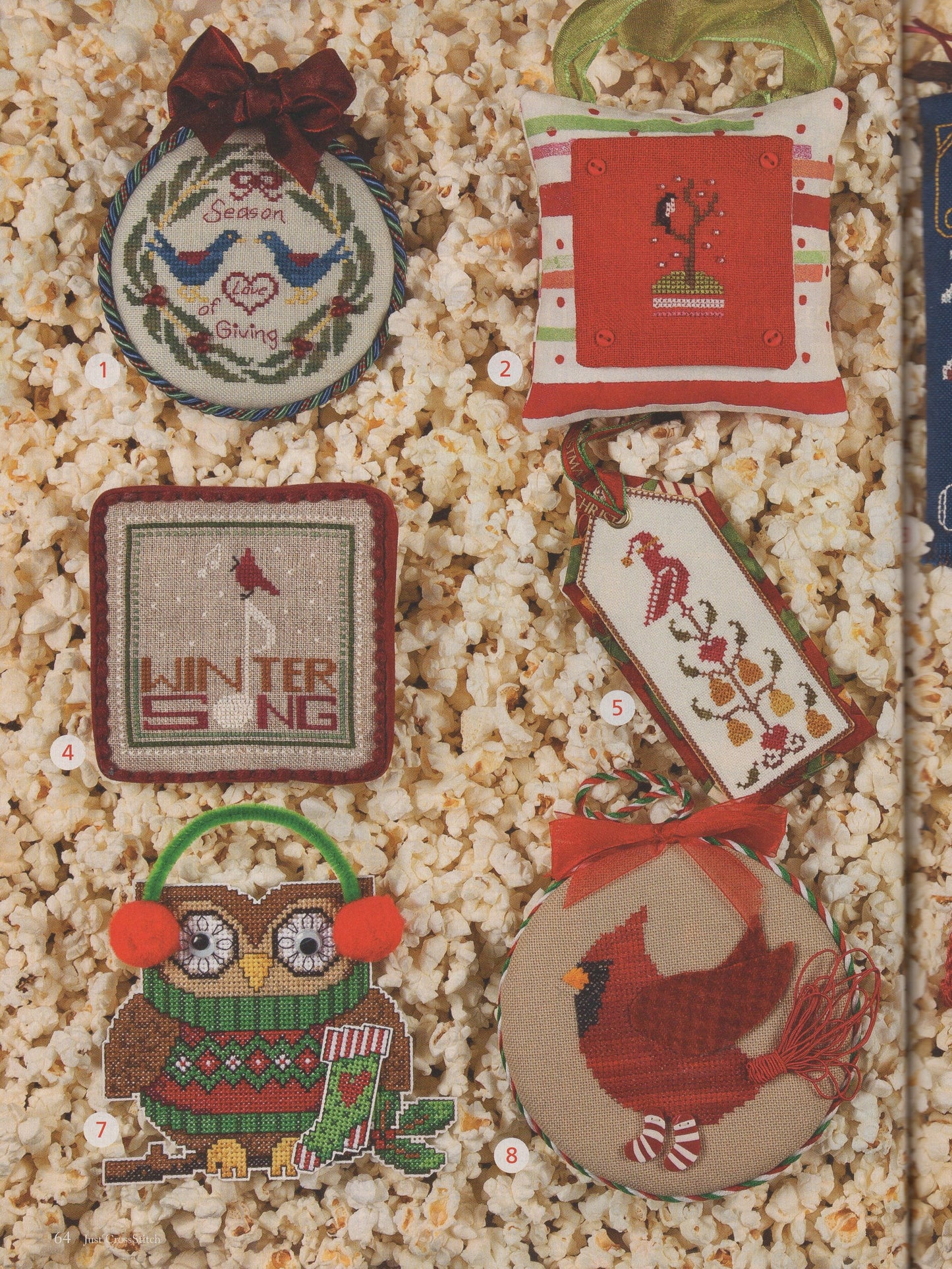 Just Cross Stitch, Volume 29, Number 6, Christmas 2011