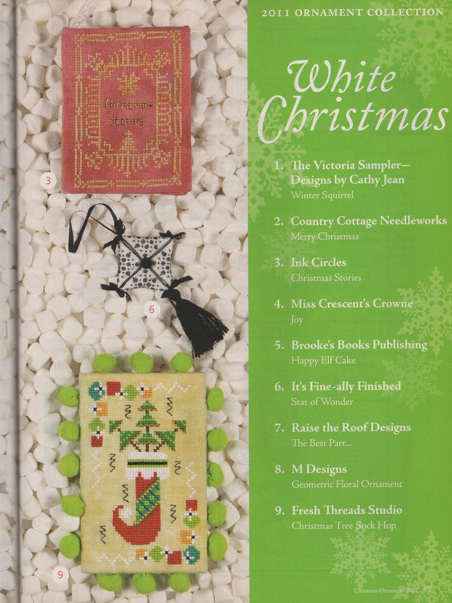 Just Cross Stitch, Volume 29, Number 6, Christmas 2011