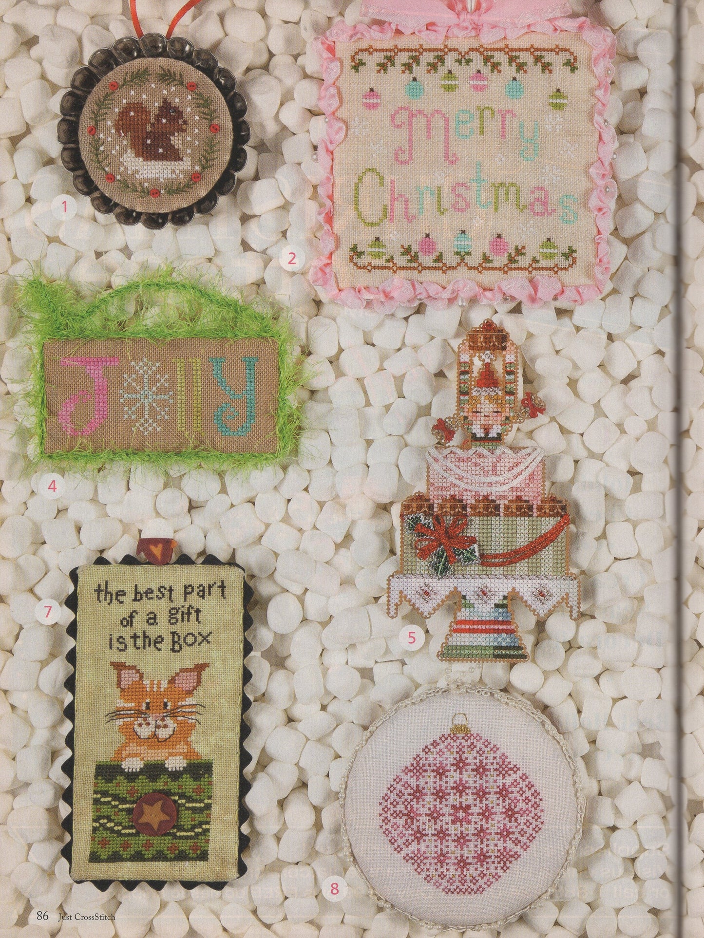 Just Cross Stitch, Volume 29, Number 6, Christmas 2011