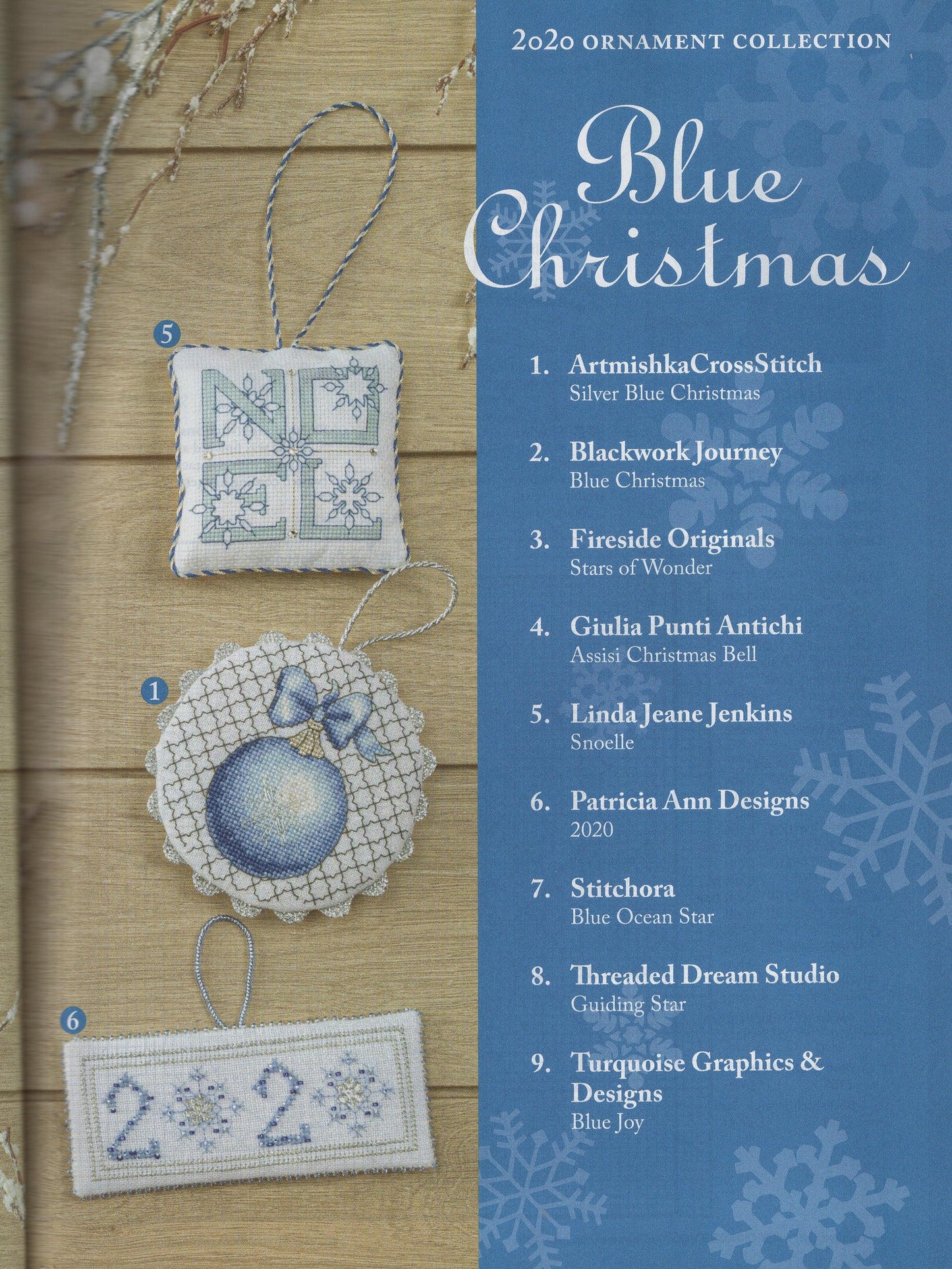 Just Cross Stitch, Volume 38, Number 6, Christmas 2020