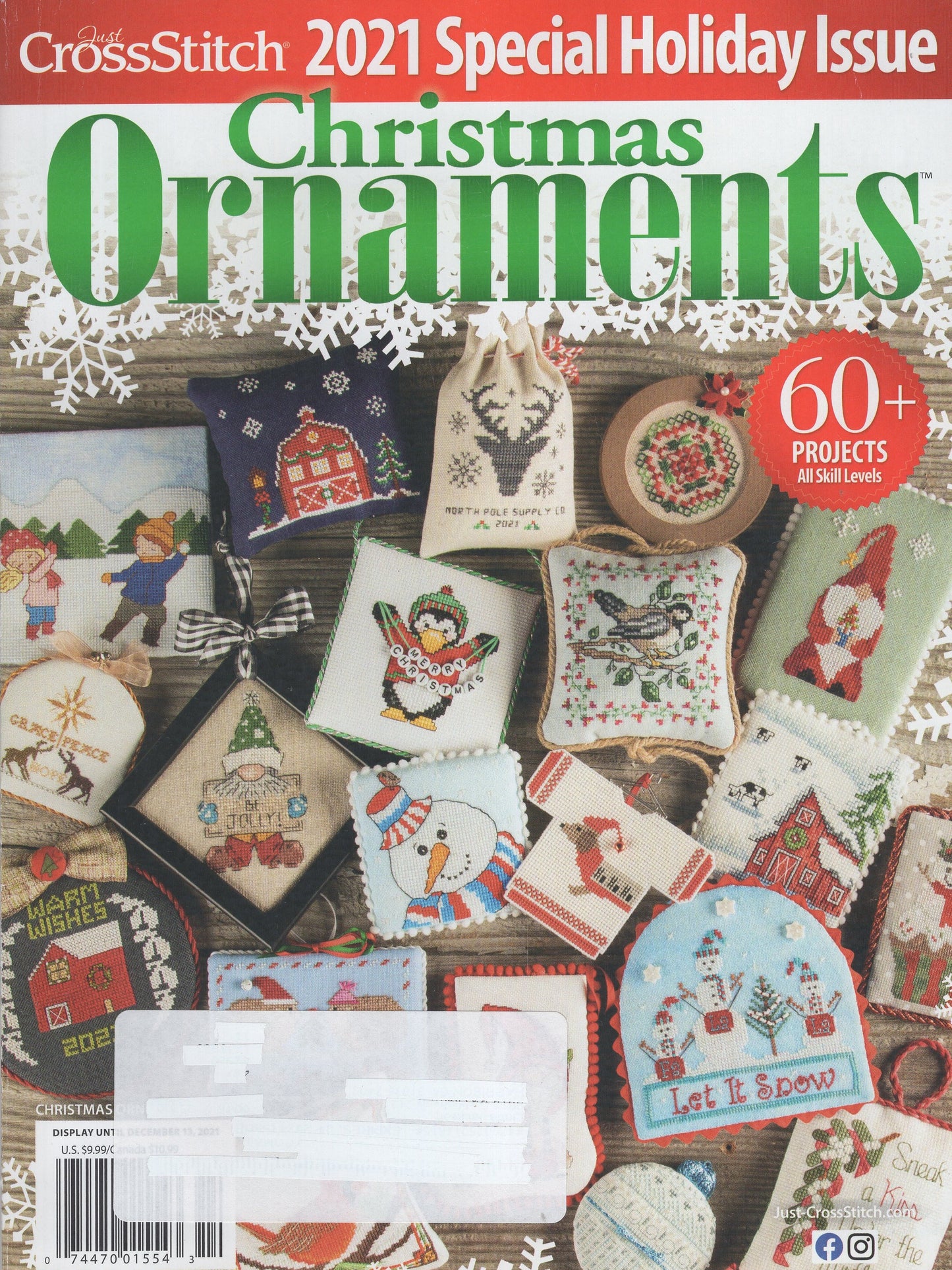Just Cross Stitch, Volume 38, Number 6, Christmas 2021