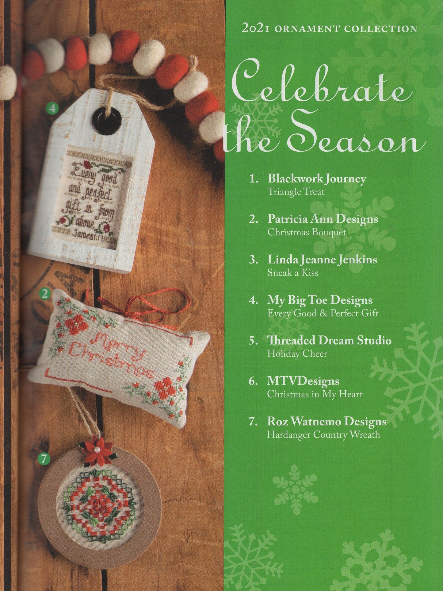 Just Cross Stitch, Volume 38, Number 6, Christmas 2021