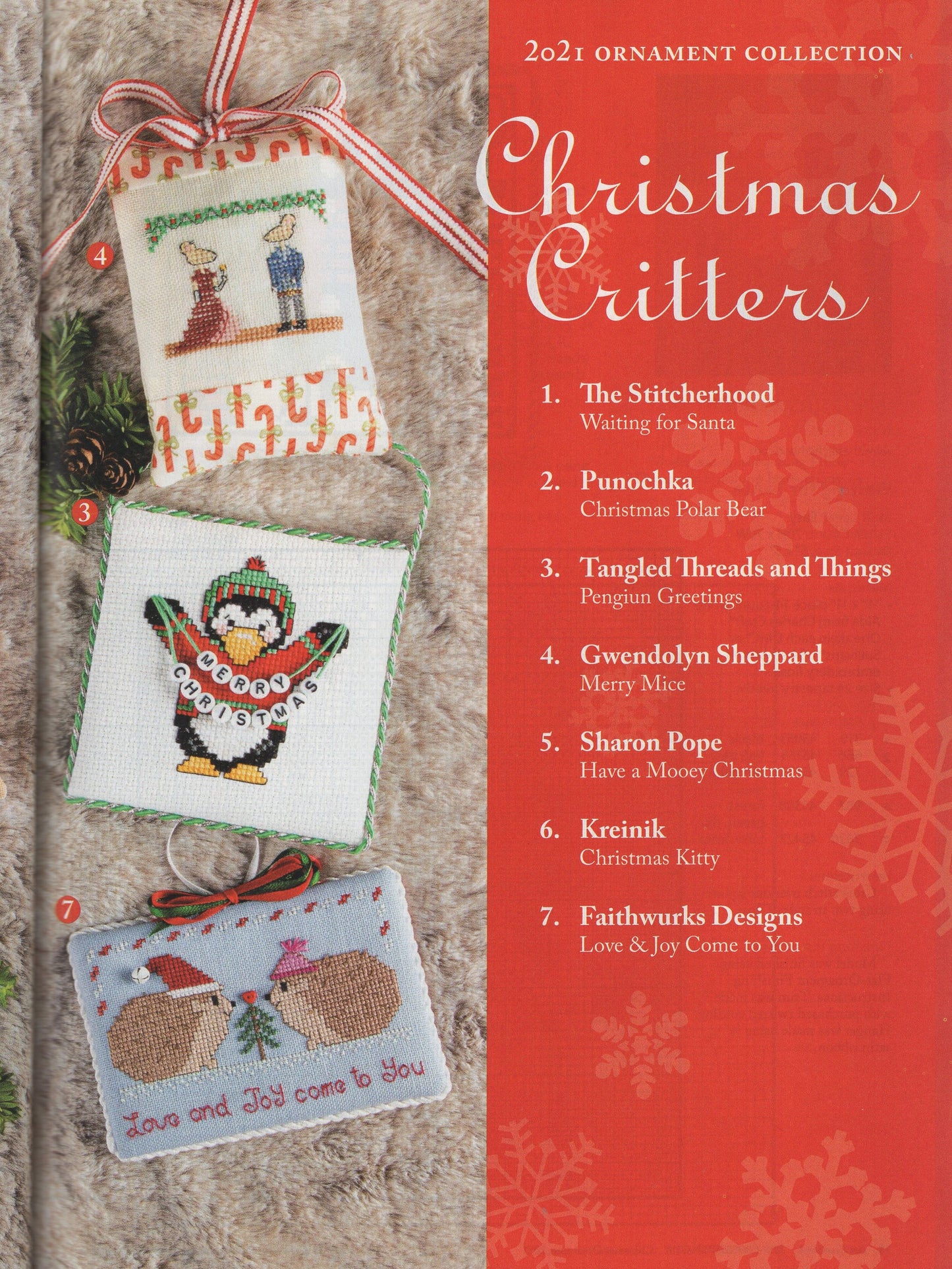 Just Cross Stitch, Volume 38, Number 6, Christmas 2021