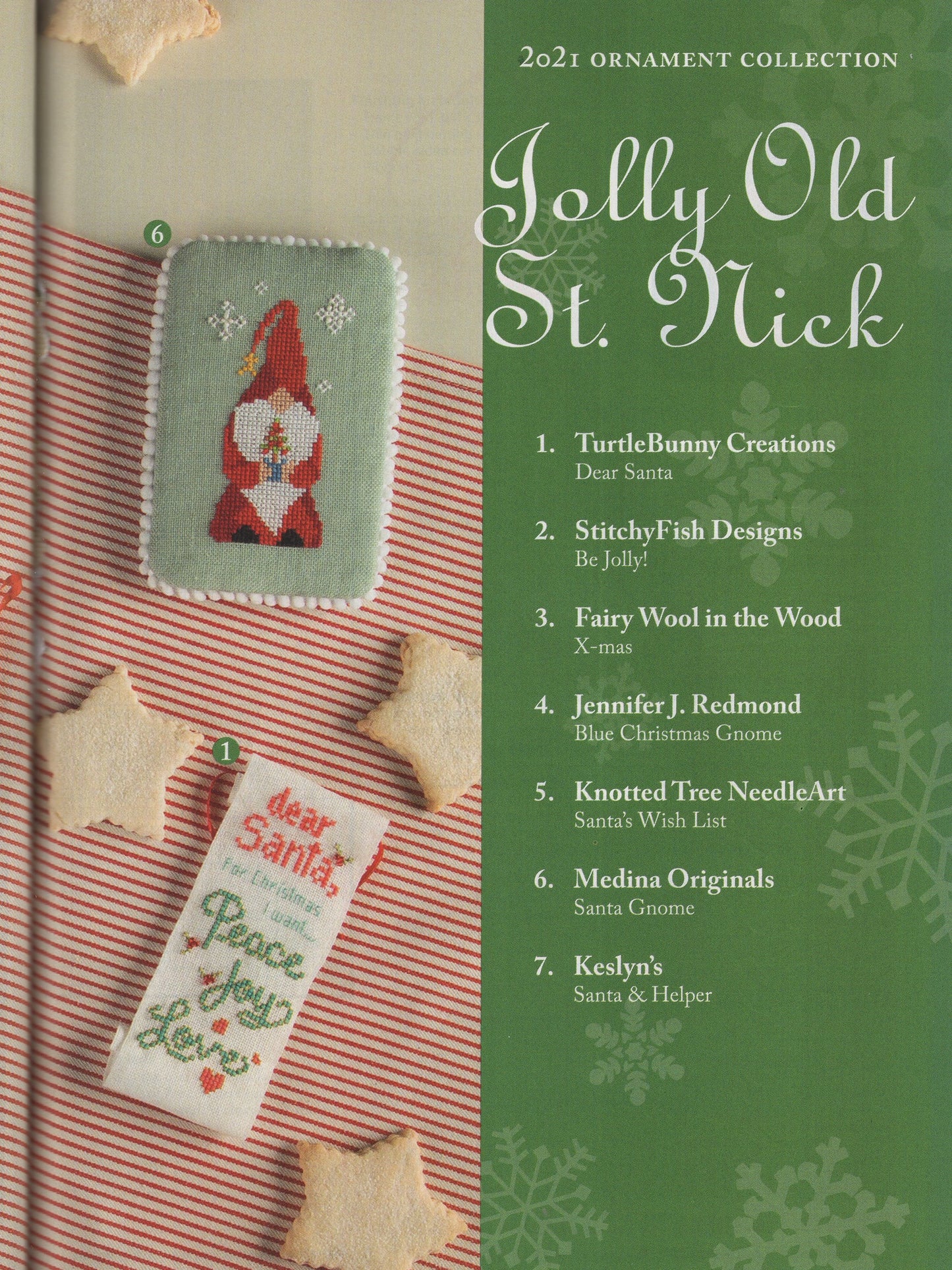 Just Cross Stitch, Volume 38, Number 6, Christmas 2021