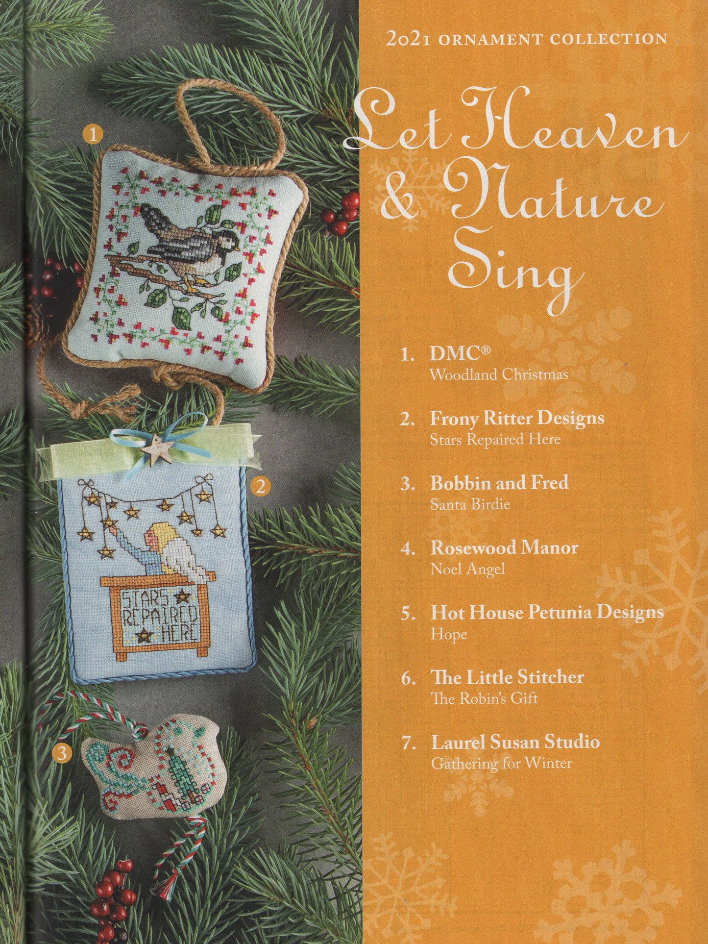 Just Cross Stitch, Volume 38, Number 6, Christmas 2021