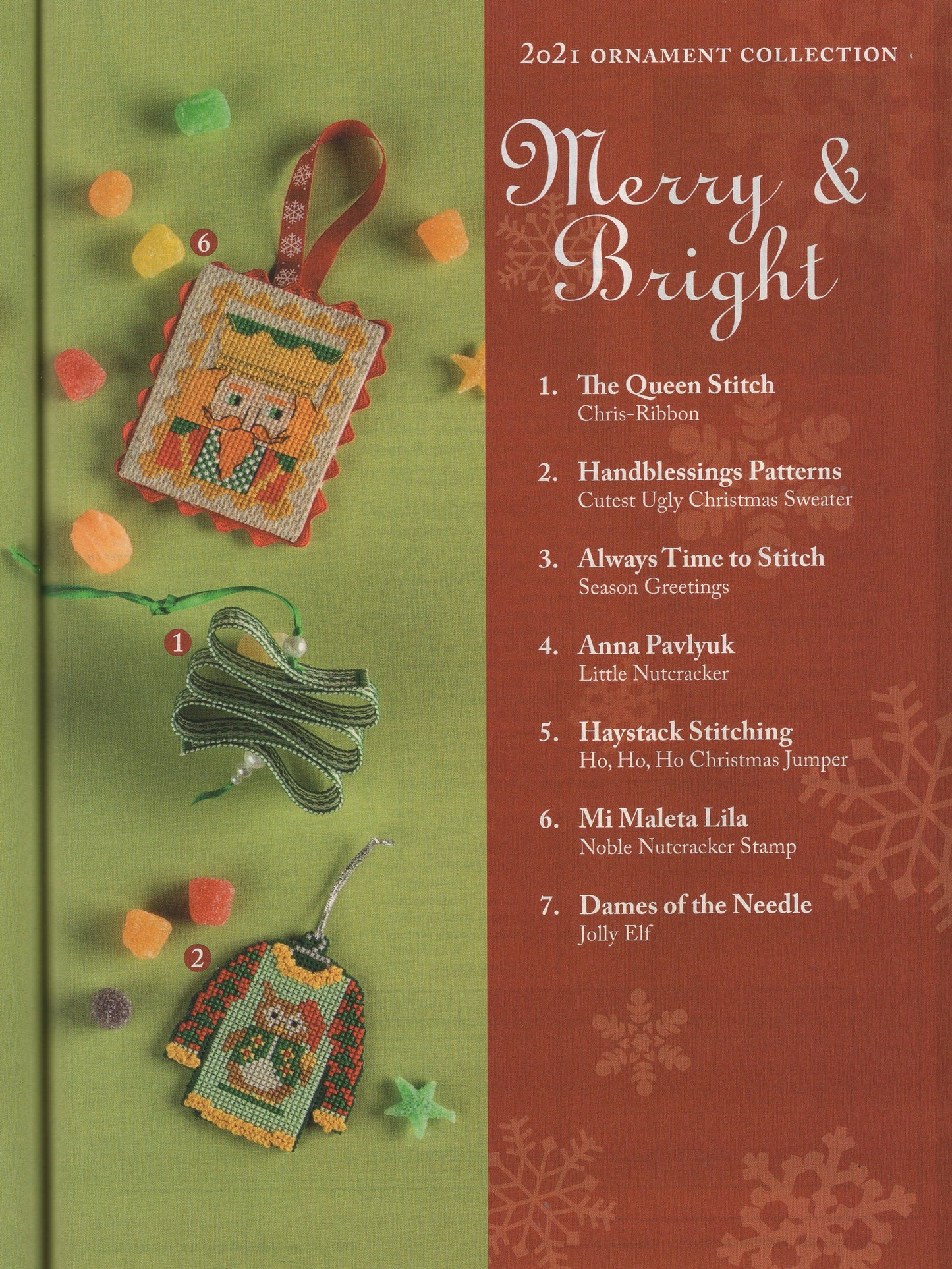 Just Cross Stitch, Volume 38, Number 6, Christmas 2021