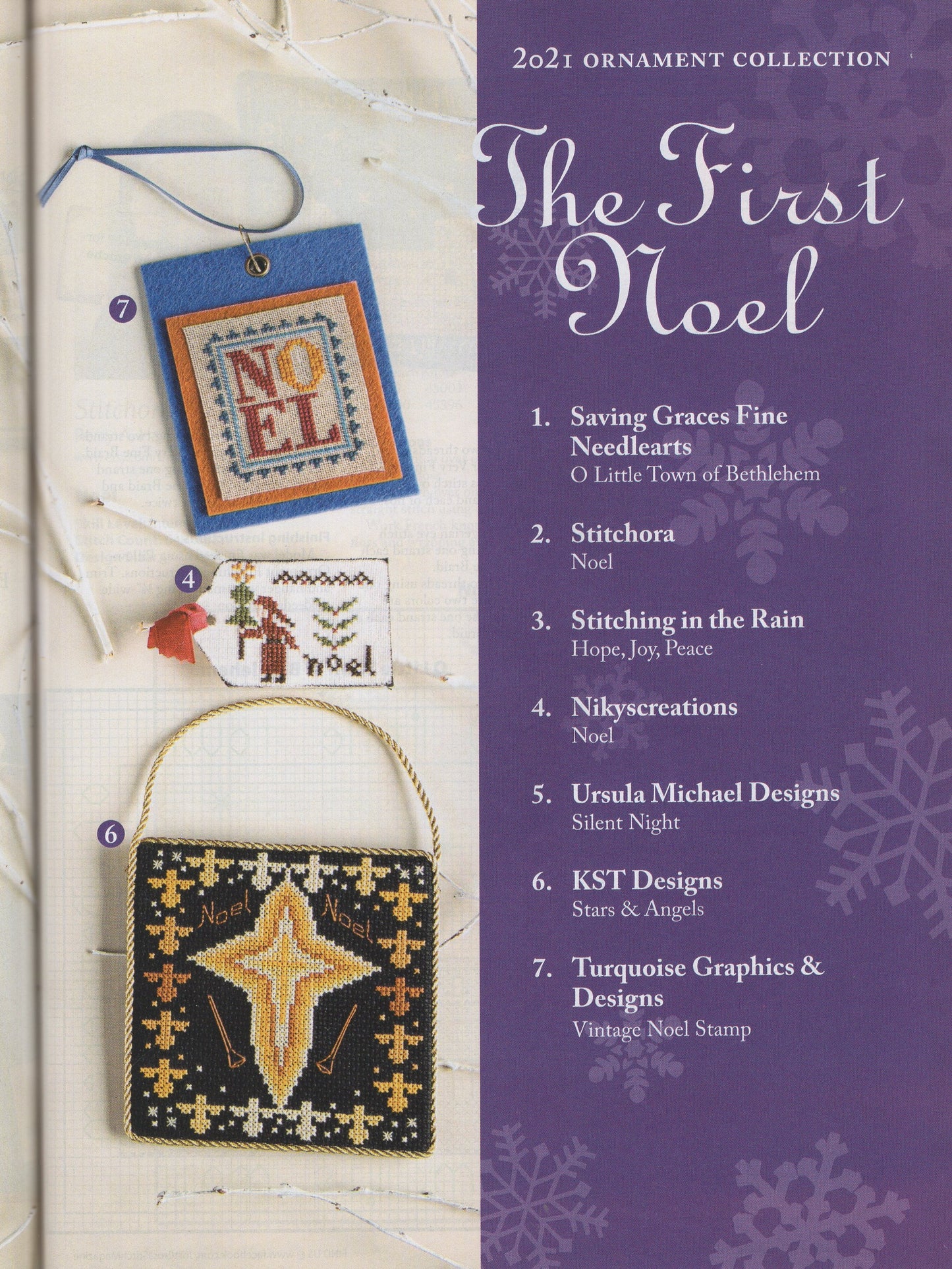 Just Cross Stitch, Volume 38, Number 6, Christmas 2021