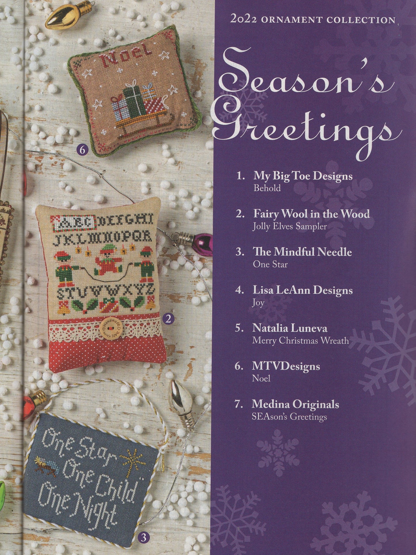 Just Cross Stitch, Volume 40, Number 6, Christmas 2022