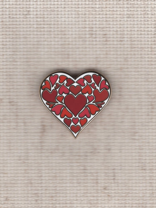 red hearts needle minder