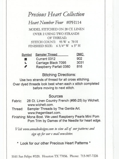 Precious Heart Collection, Heart 4 - #PH114