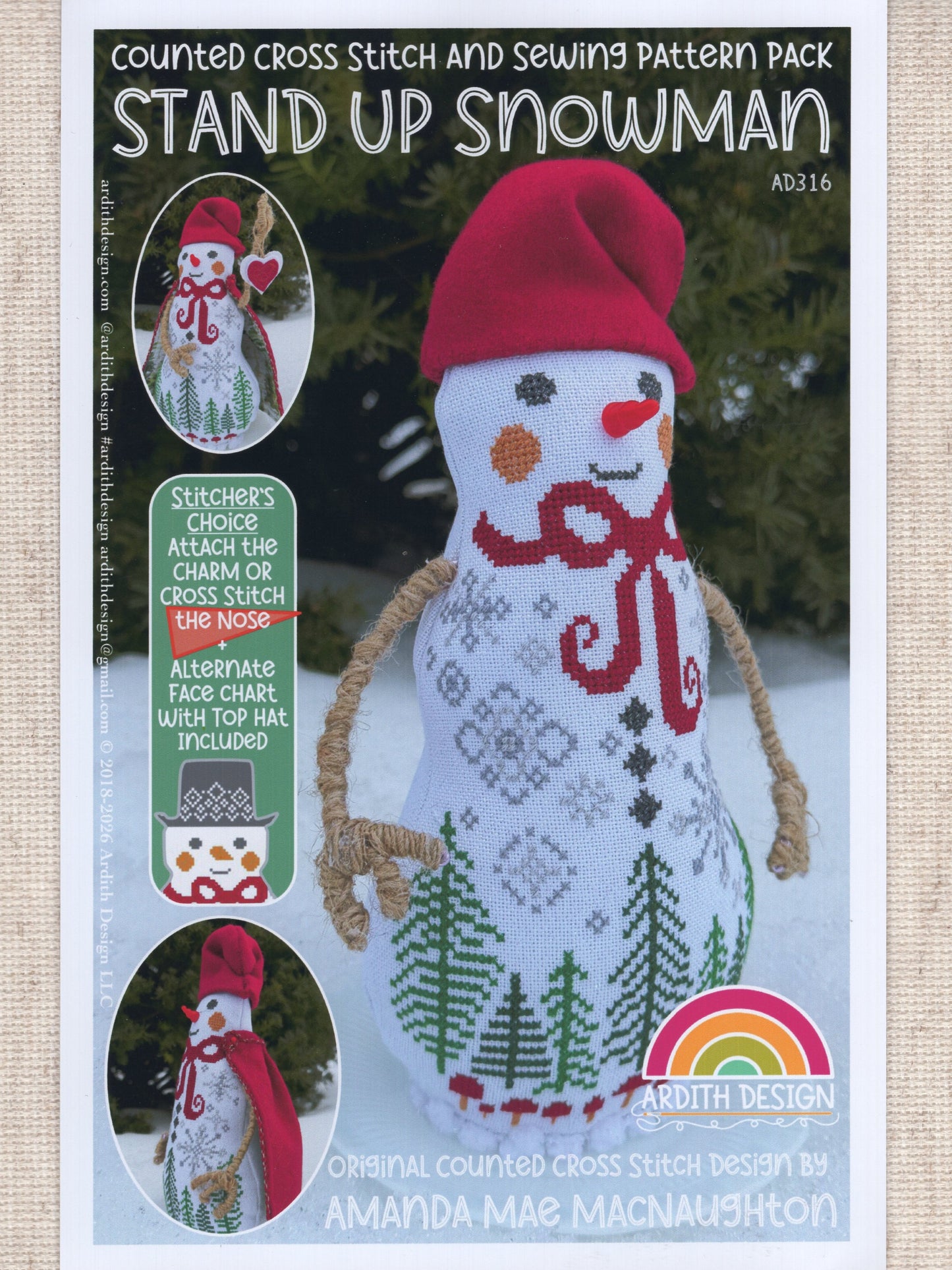 Stand Up Snowman