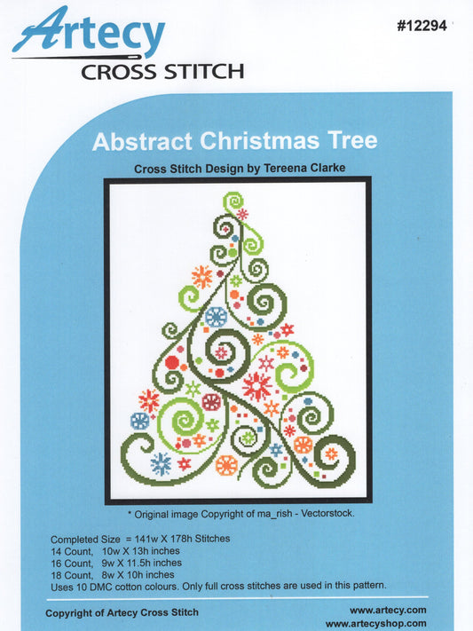 Abstract Christmas Tree, #12294