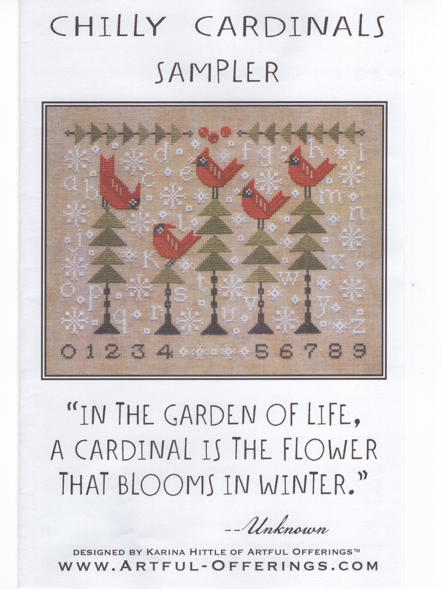 Chilly Cardinals Sampler - #XS25211
