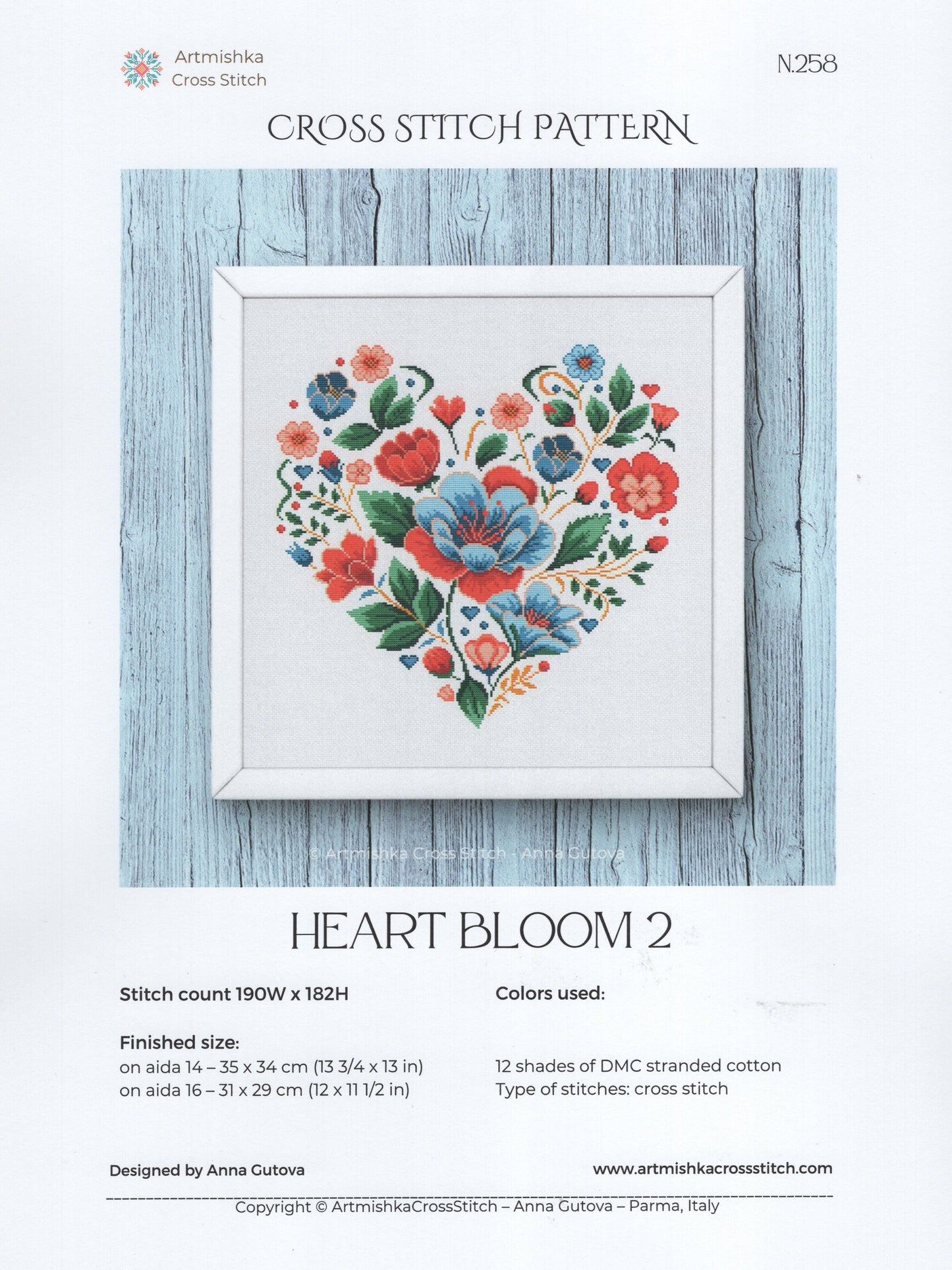 Heart Bloom #2 - N258