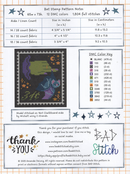 Bat Stamp