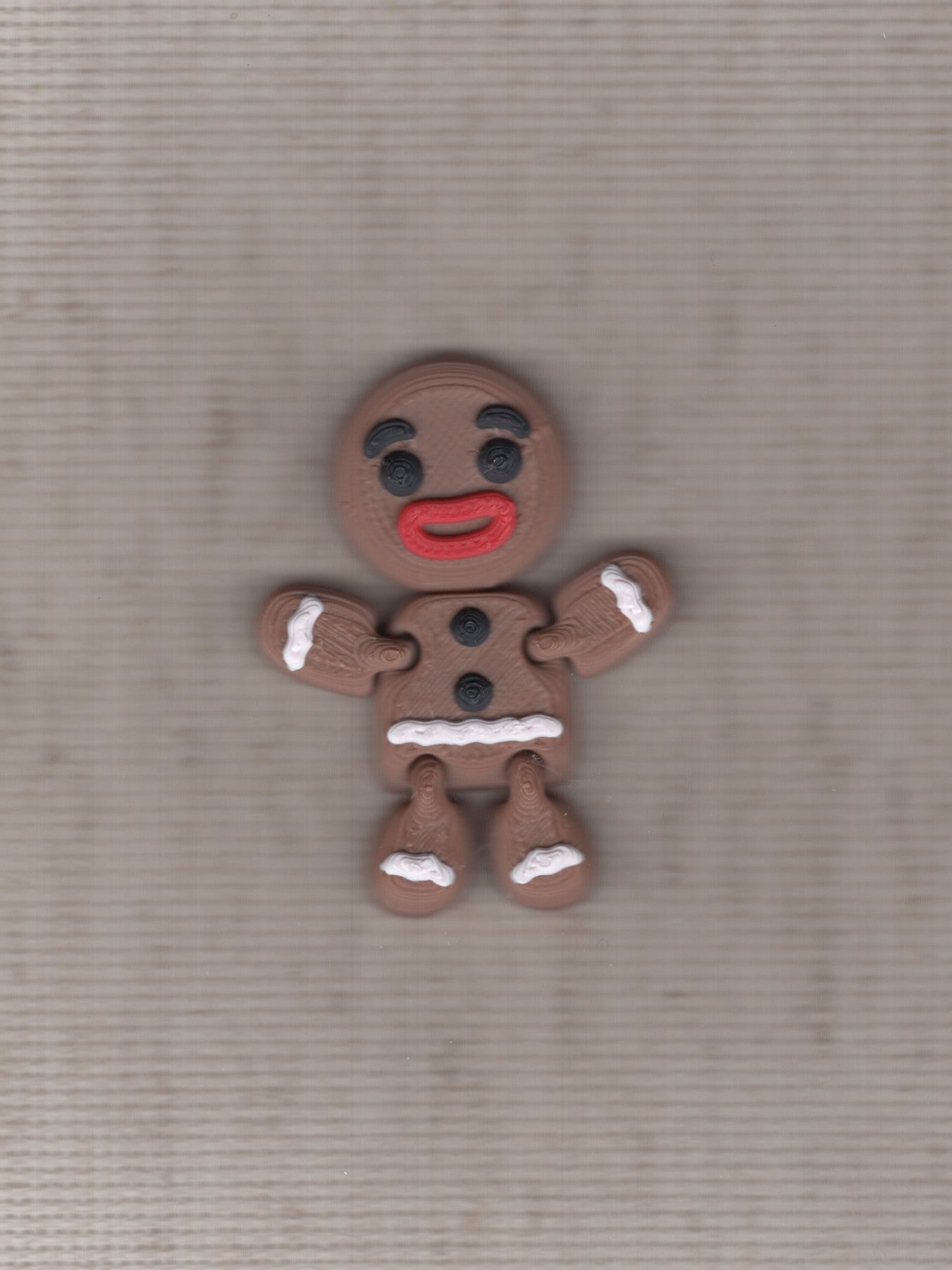 gingerbread man needle minder