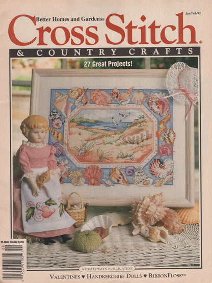 Cross Stitch & Country Crafts, Jan/Feb '92