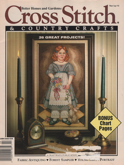 Cross Stitch & Country Crafts, Mar/Apr '92
