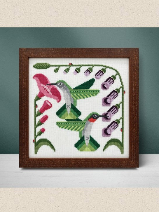 Ruby-Throated Hummingbirds