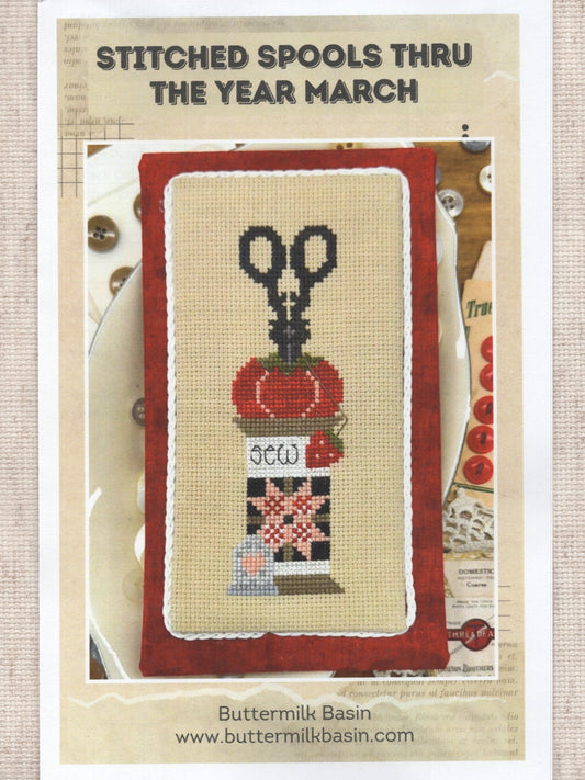 Stitched Spools Thru The Year March