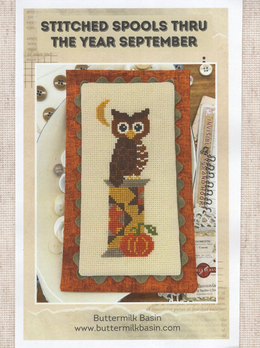 Stitched Spools Thru The Year September