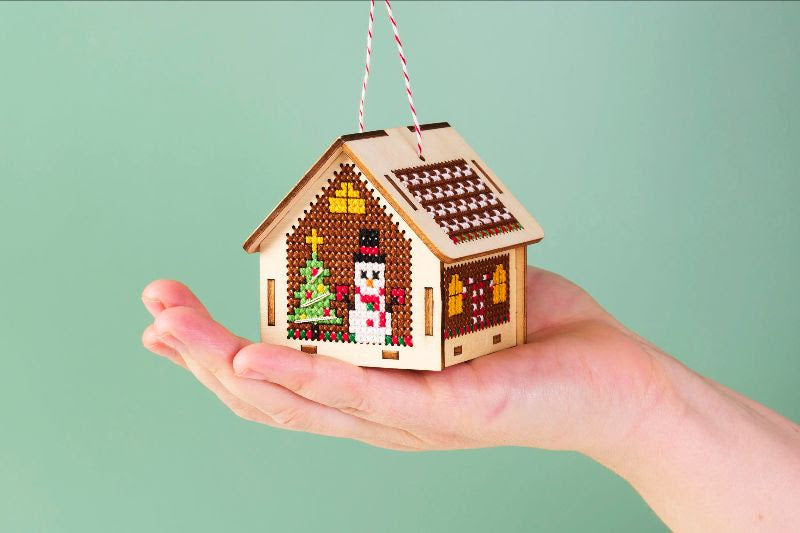 3D Gingerbread house kit