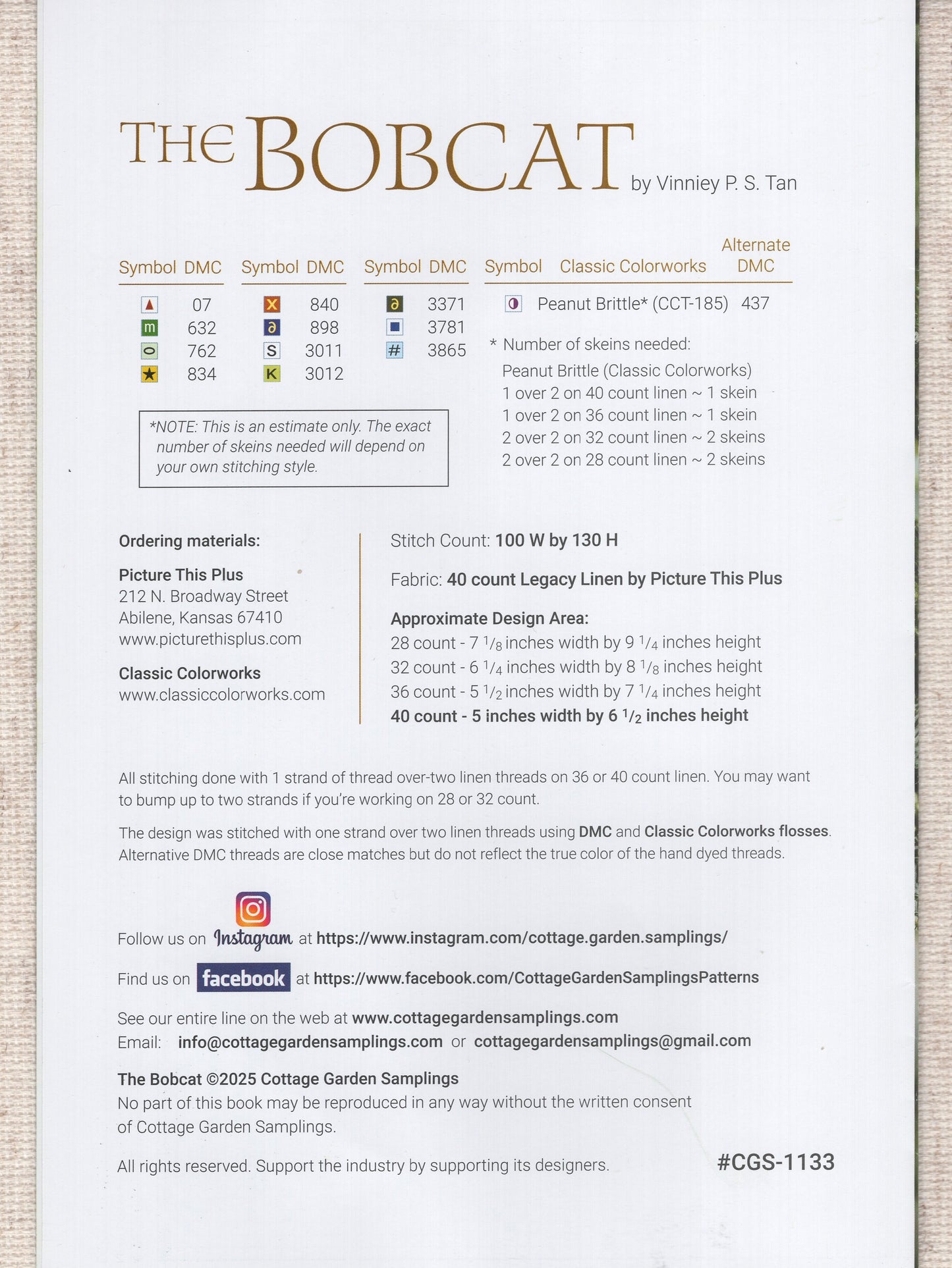 The Bobcat - CGS-1133