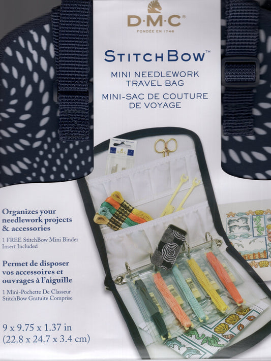 Stitch Bow - mini travel bag