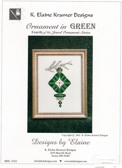 Ornament in Green - KEK208H