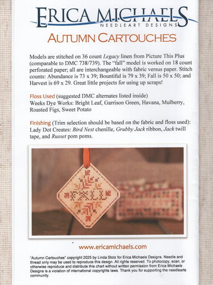 Autumn Cartouches