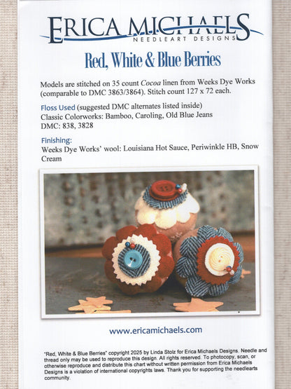 Red White & Blue Berries
