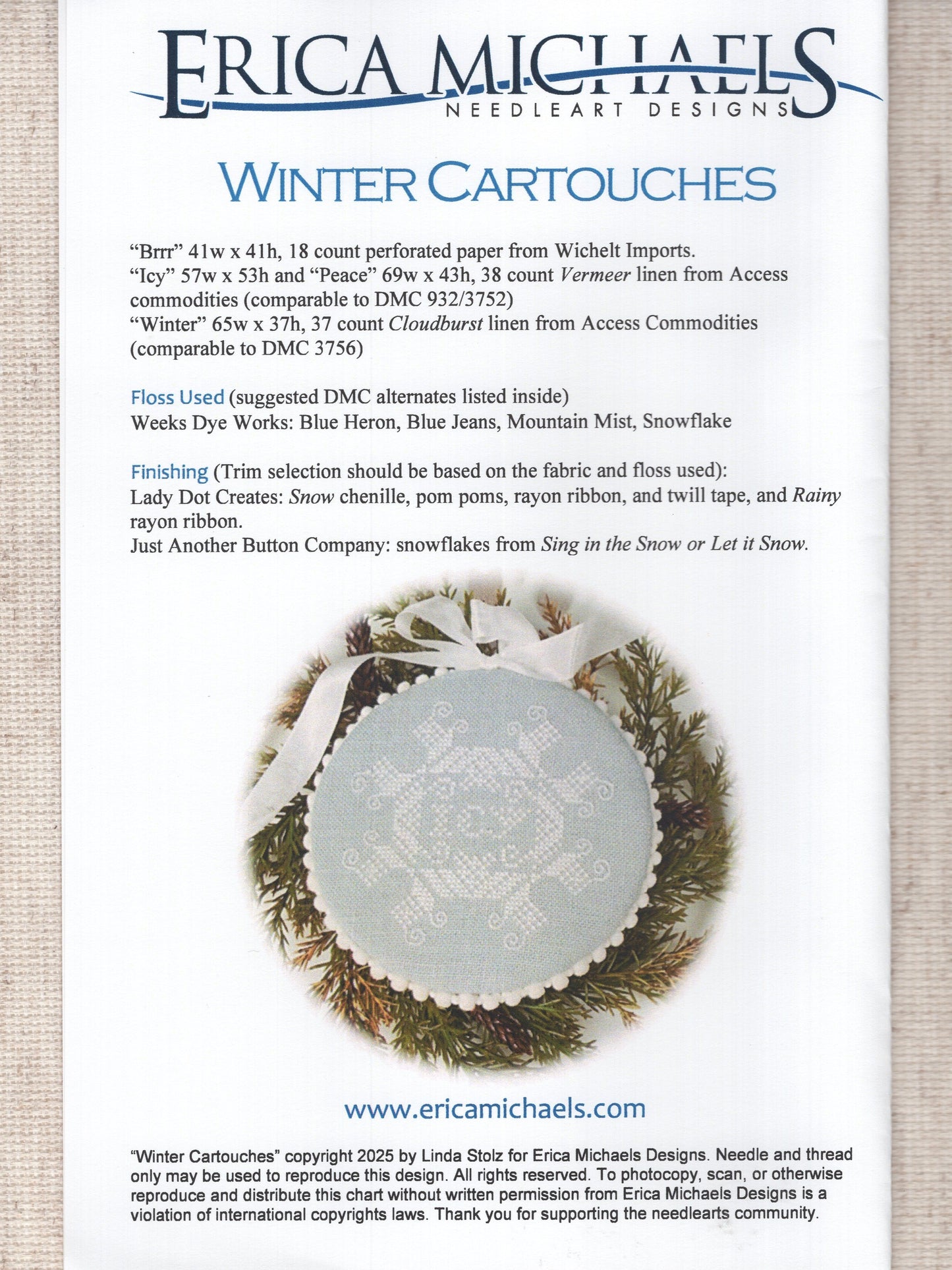 Winter Cartouches
