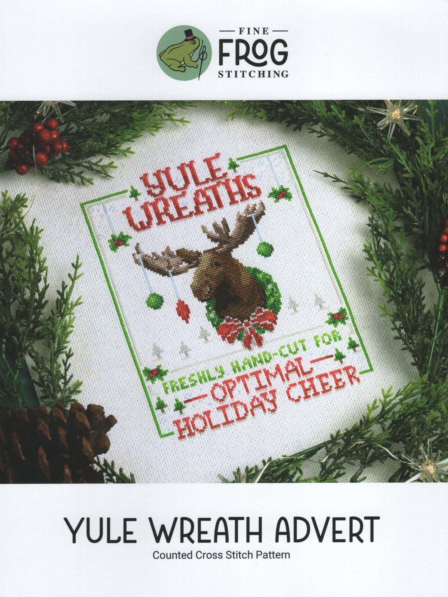 Yule Wreath Advert