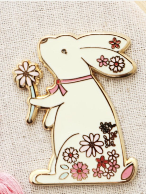 Floral Bunny needle minder