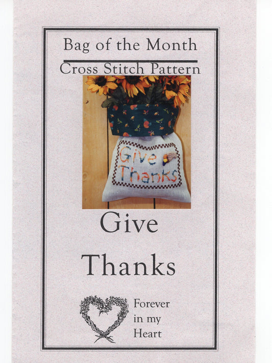Bag of the Month - Give Thanks - FHB-11