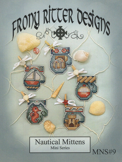Nautical Mittens - MNS#9