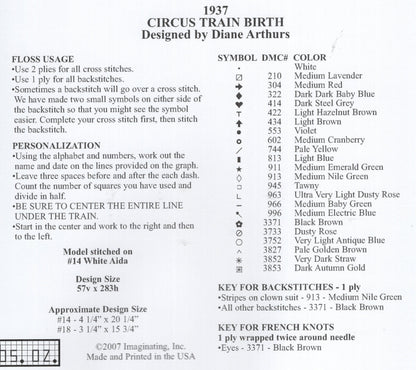 Circus Train Birth - #1937
