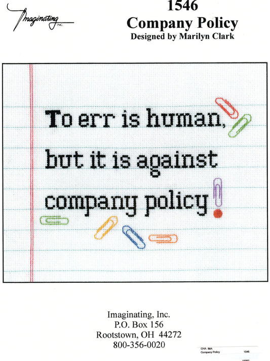 Company Policy - #1546