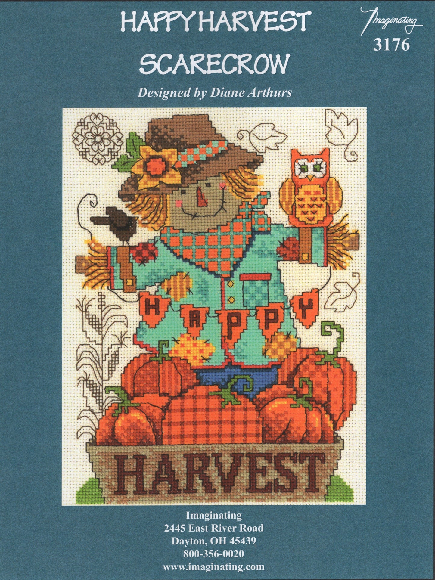 Happy Harvest Scarecrow - #3176