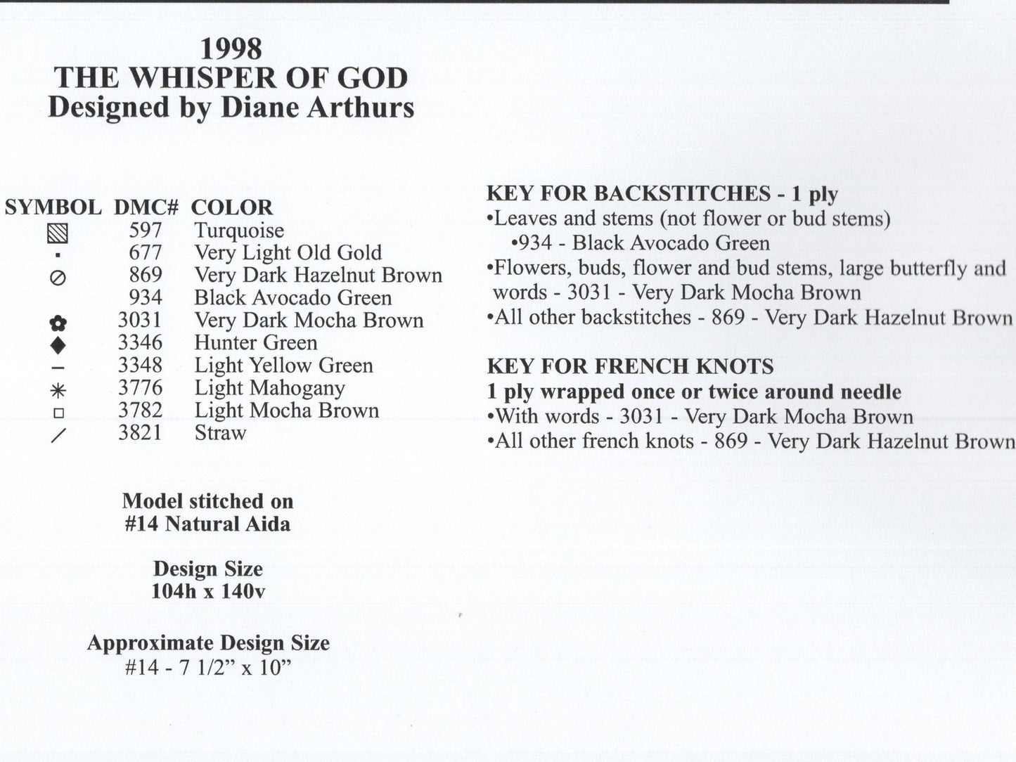 The Whisper of God - #1998