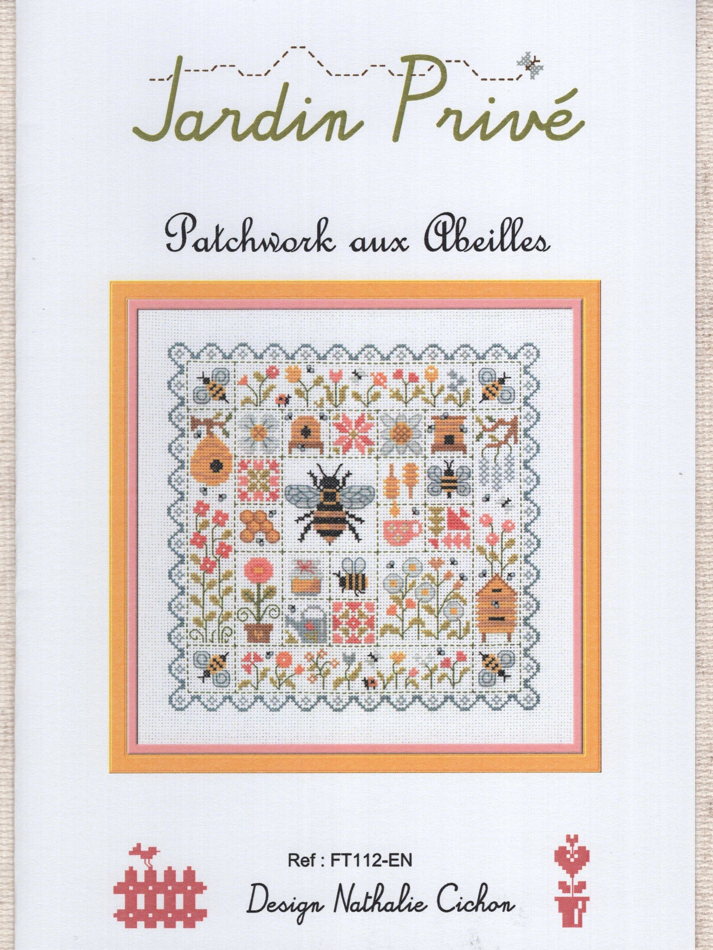 Patchwork aux Abeilles, FT112-EN