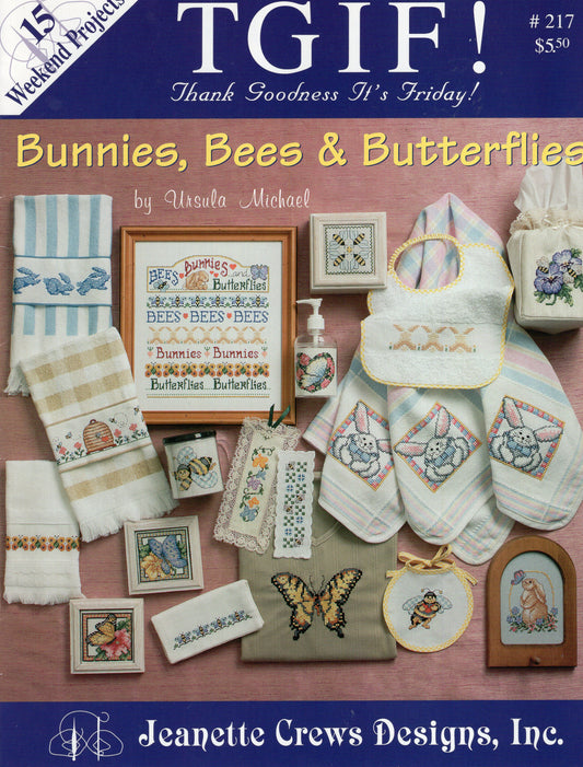 TGIF!, Bunnies, Bees & Butterflies, book #217