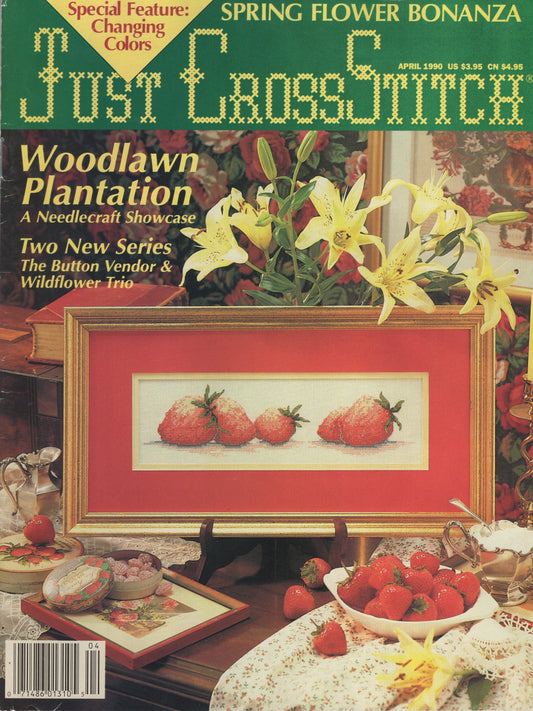 Just Cross Stitch, Volume 7, Number 6, March/April 1990