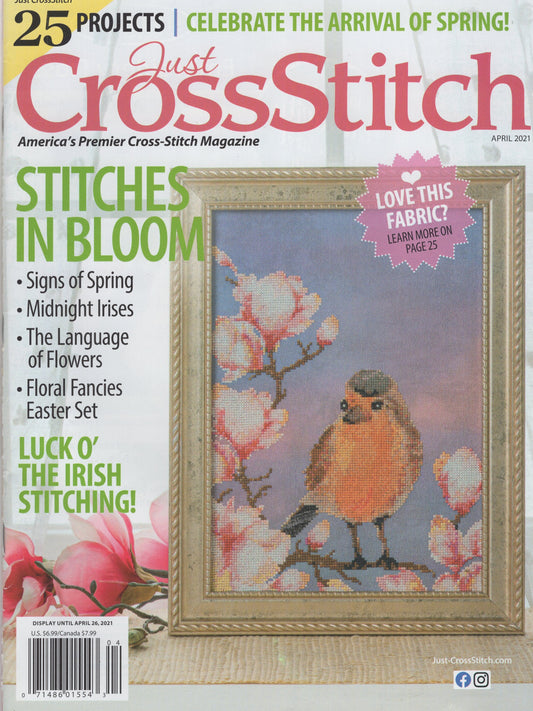 Just Cross Stitch, Volume 39, Number 2, April 2021