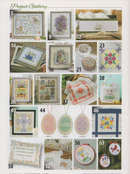 Just Cross Stitch, Volume 40, Number 2, April 2022